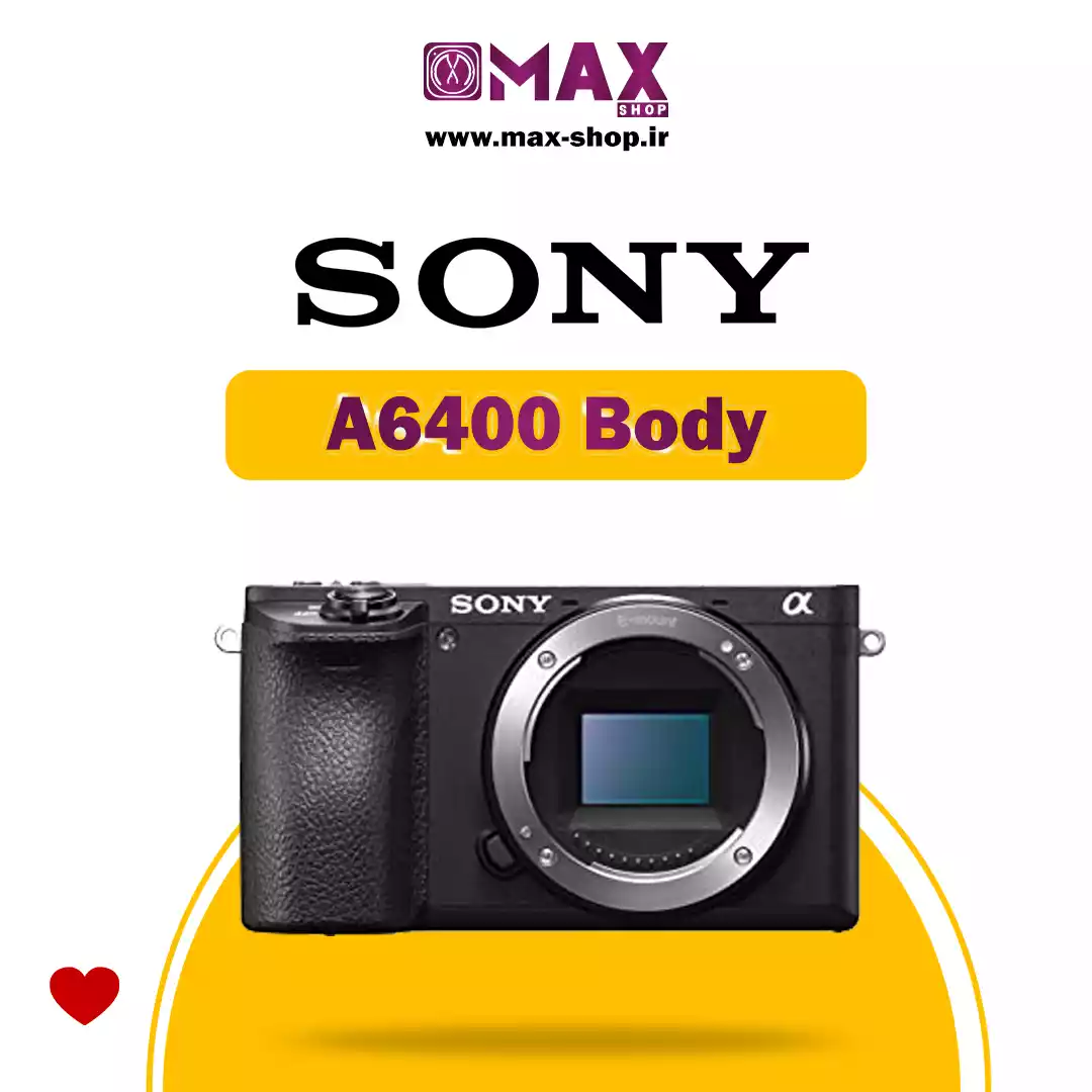 دوربین حرفه ای سونی | Sony A6400 Body دست دو